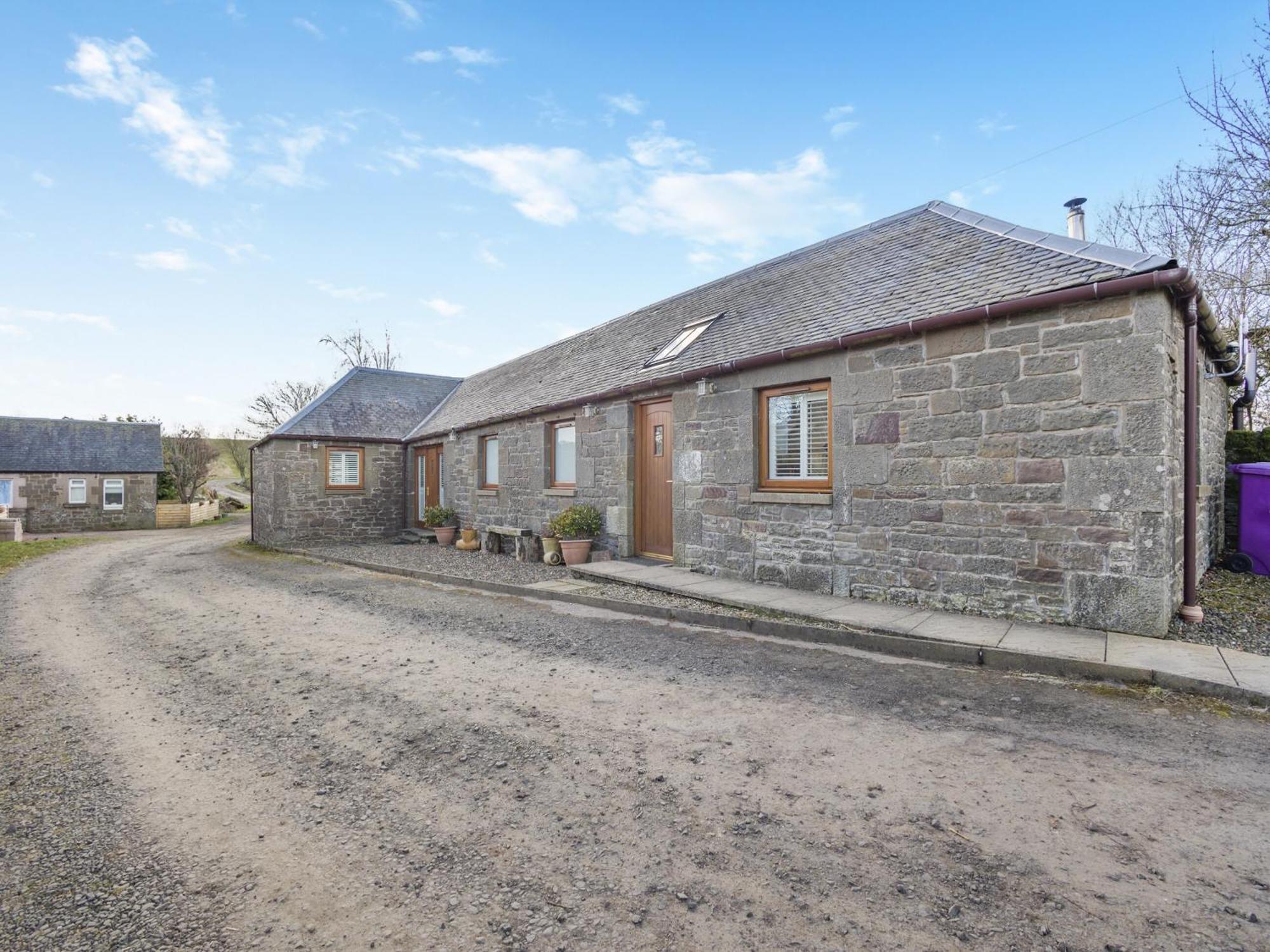 Appletree Cottage Kirkton of Tealing Dış mekan fotoğraf